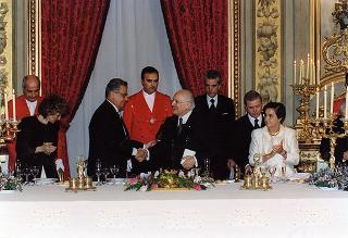 Visita di Stato in Italia del Presidente della Repubblica Federativa del Brasile Fernando Henrique Cardoso e signora