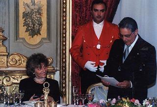 Visita di Stato in Italia del Presidente della Repubblica Federativa del Brasile Fernando Henrique Cardoso e signora