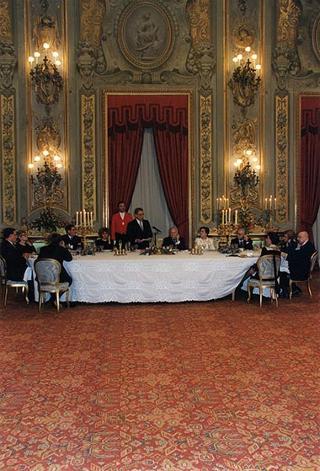 Visita di Stato in Italia del Presidente della Repubblica Federativa del Brasile Fernando Henrique Cardoso e signora