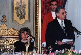 Visita di Stato in Italia del Presidente della Repubblica Federativa del Brasile Fernando Henrique Cardoso e signora