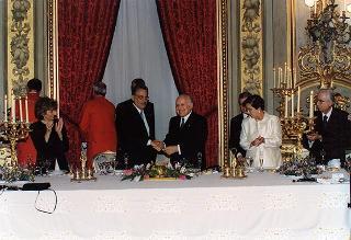 Visita di Stato in Italia del Presidente della Repubblica Federativa del Brasile Fernando Henrique Cardoso e signora