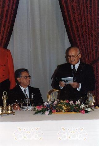 Visita di Stato in Italia del Presidente della Repubblica Federativa del Brasile Fernando Henrique Cardoso e signora