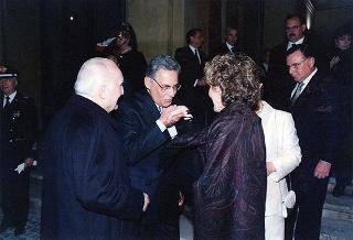 Visita di Stato in Italia del Presidente della Repubblica Federativa del Brasile Fernando Henrique Cardoso e signora