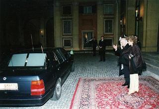 Visita di Stato in Italia del Presidente della Repubblica Federativa del Brasile Fernando Henrique Cardoso e signora