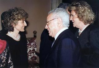 Pranzo a Palazzo Doria Pamphili, offerto dal Presidente della Repubblica Federativa del Brasile e dalla Signora Cardoso in onore del Presidente della Repubblica