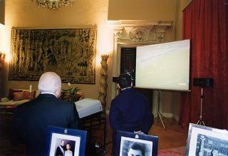 Pranzo a Palazzo Doria Pamphili, offerto dal Presidente della Repubblica Federativa del Brasile e dalla Signora Cardoso in onore del Presidente della Repubblica