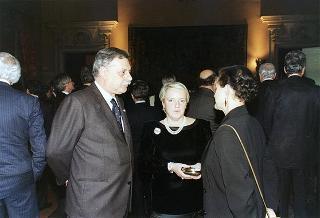 Pranzo a Palazzo Doria Pamphili, offerto dal Presidente della Repubblica Federativa del Brasile e dalla Signora Cardoso in onore del Presidente della Repubblica