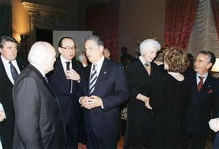 Pranzo a Palazzo Doria Pamphili, offerto dal Presidente della Repubblica Federativa del Brasile e dalla Signora Cardoso in onore del Presidente della Repubblica