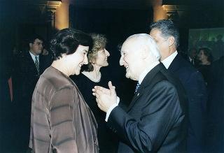 Pranzo a Palazzo Doria Pamphili, offerto dal Presidente della Repubblica Federativa del Brasile e dalla Signora Cardoso in onore del Presidente della Repubblica