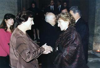 Pranzo a Palazzo Doria Pamphili, offerto dal Presidente della Repubblica Federativa del Brasile e dalla Signora Cardoso in onore del Presidente della Repubblica