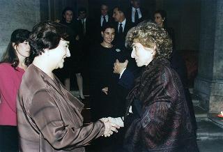 Pranzo a Palazzo Doria Pamphili, offerto dal Presidente della Repubblica Federativa del Brasile e dalla Signora Cardoso in onore del Presidente della Repubblica
