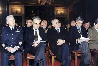 Intervento del Presidente della Repubblica alla cerimonia di presentazione dell'attività dell'Associazione ricerche coronariche per la terapia e la prevenzione dell'infarto, presso l'Accademia Nazionale dei Lincei. Roma (Palazzo Corsini)
