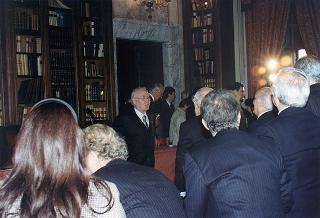 Intervento del Presidente della Repubblica alla cerimonia di presentazione dell'attività dell'Associazione ricerche coronariche per la terapia e la prevenzione dell'infarto, presso l'Accademia Nazionale dei Lincei. Roma (Palazzo Corsini)