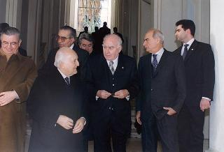 Intervento del Presidente della Repubblica alla cerimonia di presentazione dell'attività dell'Associazione ricerche coronariche per la terapia e la prevenzione dell'infarto, presso l'Accademia Nazionale dei Lincei. Roma (Palazzo Corsini)