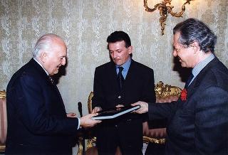 Intervento del Presidente della Repubblica Oscar Luigi Scalfaro alla presentazione dell'opera "Hortus Conclusus. La Riviera del Principe Vescovo"
