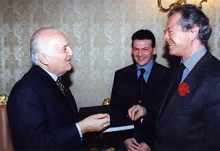 Intervento del Presidente della Repubblica Oscar Luigi Scalfaro alla presentazione dell'opera "Hortus Conclusus. La Riviera del Principe Vescovo"
