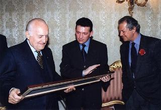 Intervento del Presidente della Repubblica Oscar Luigi Scalfaro alla presentazione dell'opera "Hortus Conclusus. La Riviera del Principe Vescovo"