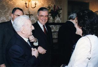 Intervento del Presidente della Repubblica alla cerimonia di presentazione del libro "Attualità di Enrico De Nicola" di Giovanni Leone. Roma, Senato della Repubblica