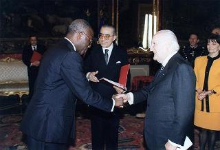 Kouassi Emmanuel Alexandre Nouama, nuovo ambasciatore della Repubblica di Costa d'Avorio: presentazione lettere credenziali