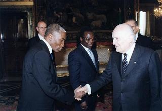 Kouassi Emmanuel Alexandre Nouama, nuovo ambasciatore della Repubblica di Costa d'Avorio: presentazione lettere credenziali