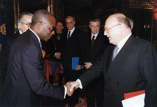 Kouassi Emmanuel Alexandre Nouama, nuovo ambasciatore della Repubblica di Costa d'Avorio: presentazione lettere credenziali