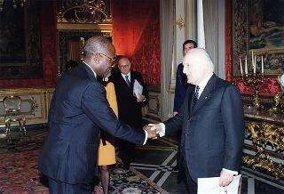 Kouassi Emmanuel Alexandre Nouama, nuovo ambasciatore della Repubblica di Costa d'Avorio: presentazione lettere credenziali