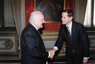 Guenter Birbaum, nuovo ambasciatore della Repubblica d'Austria: presentazione lettere credenziali