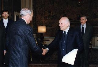 Incontro del Presidente della Repubblica Oscar Luigi Scalfaro con Abdelatif Filali, Primo Ministro e ministro degli affari esteri del Regno del Marocco