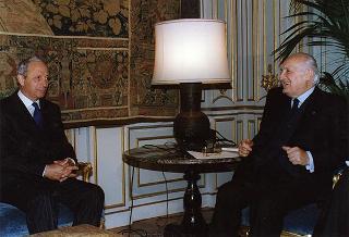 Incontro del Presidente della Repubblica Oscar Luigi Scalfaro con Abdelatif Filali, Primo Ministro e ministro degli affari esteri del Regno del Marocco