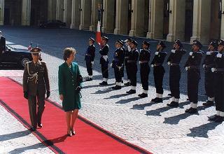 Incontro e colazione con la signora Mary Robinson, Presidente dell'Irlanda