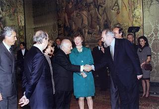 Incontro e colazione con la signora Mary Robinson, Presidente dell'Irlanda