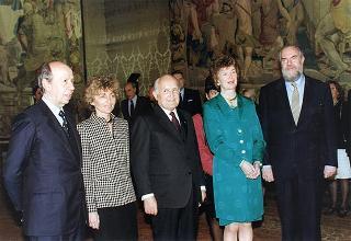 Incontro e colazione con la signora Mary Robinson, Presidente dell'Irlanda