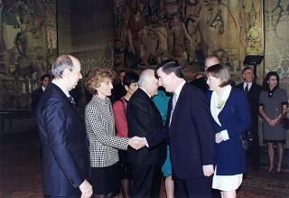 Incontro e colazione con la signora Mary Robinson, Presidente dell'Irlanda