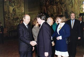 Incontro e colazione con la signora Mary Robinson, Presidente dell'Irlanda