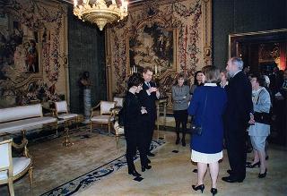 Incontro e colazione con la signora Mary Robinson, Presidente dell'Irlanda