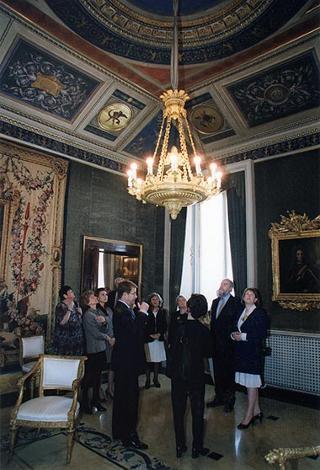 Incontro e colazione con la signora Mary Robinson, Presidente dell'Irlanda