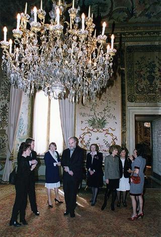 Incontro e colazione con la signora Mary Robinson, Presidente dell'Irlanda