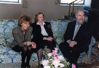 Incontro e colazione con la signora Mary Robinson, Presidente dell'Irlanda