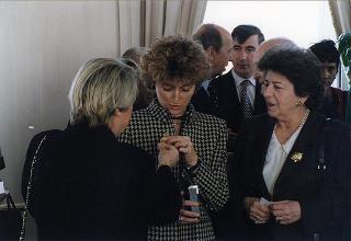 Incontro e colazione con la signora Mary Robinson, Presidente dell'Irlanda