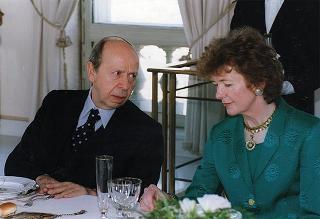 Incontro e colazione con la signora Mary Robinson, Presidente dell'Irlanda