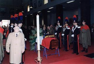 Intervento del Presidente della Repubblica ai funerali del Generale Giuseppe Ioli, Medaglia d'Oro al Valor Militare nella Parrocchia &quot;S. Pio V&quot; (Roma)