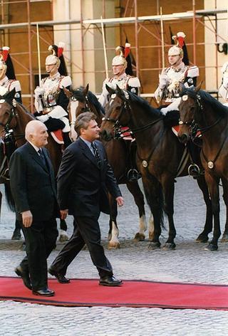 Visita di Stato in Italia del Presidente della Repubblica di Polonia Aleksander Kwasniewski e signora