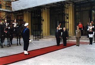 Visita di Stato in Italia del Presidente della Repubblica di Polonia Aleksander Kwasniewski e signora