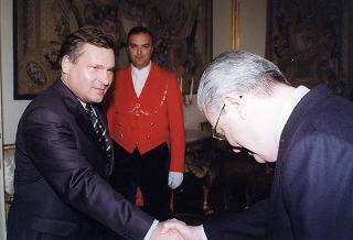 Visita di Stato in Italia del Presidente della Repubblica di Polonia Aleksander Kwasniewski e signora