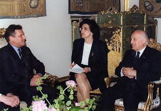 Visita di Stato in Italia del Presidente della Repubblica di Polonia Aleksander Kwasniewski e signora