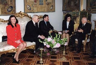 Visita di Stato in Italia del Presidente della Repubblica di Polonia Aleksander Kwasniewski e signora