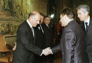 Visita di Stato in Italia del Presidente della Repubblica di Polonia Aleksander Kwasniewski e signora