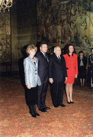 Visita di Stato in Italia del Presidente della Repubblica di Polonia Aleksander Kwasniewski e signora