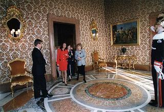 Visita di Stato in Italia del Presidente della Repubblica di Polonia Aleksander Kwasniewski e signora