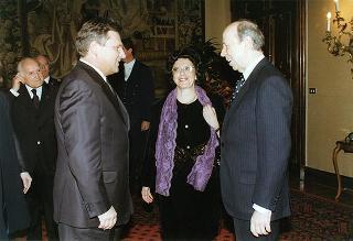 Visita di Stato in Italia del Presidente della Repubblica di Polonia Aleksander Kwasniewski e signora
